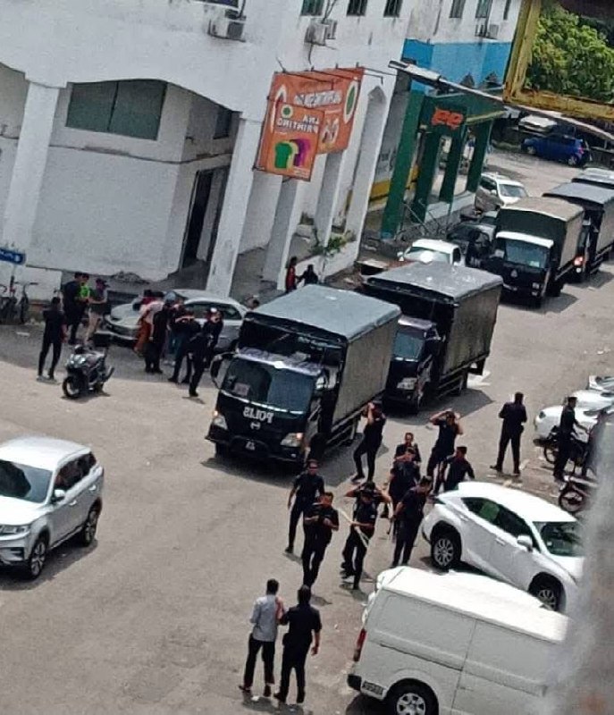 吉隆坡大事件：今天中午 马来西亚吉隆坡Ampang Pandan Mewah 一带配图