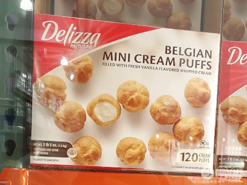 Costco折價通知 08/12(四)前 折80元#1篇FB社團開箱DELIZZA 冷凍迷你泡芙 #1197300