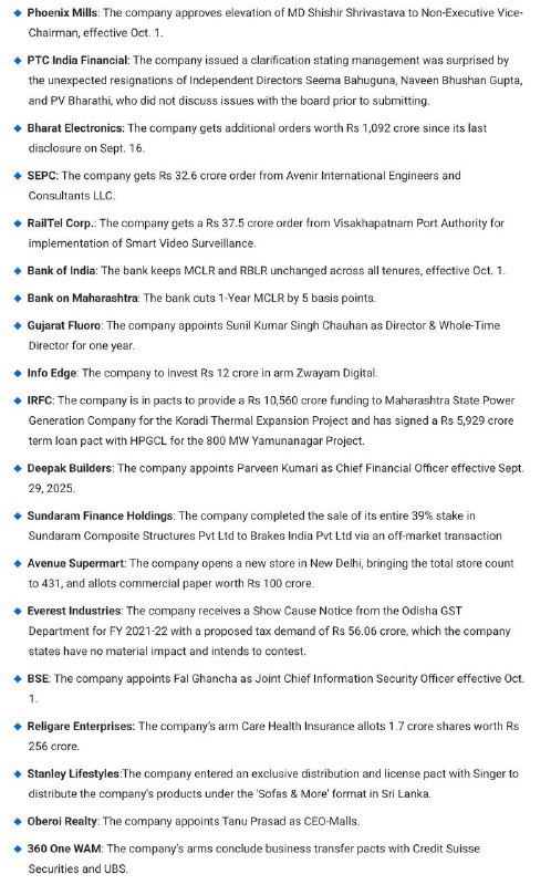 STOCKS TO WATCHSTOCKS TO WATCH