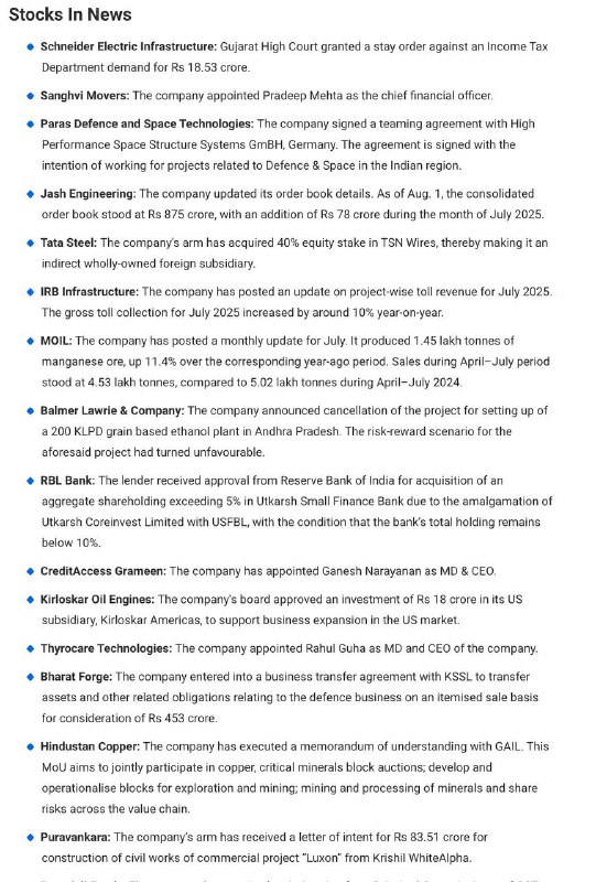 STOCKS TO WATCHSTOCKS TO WATCH