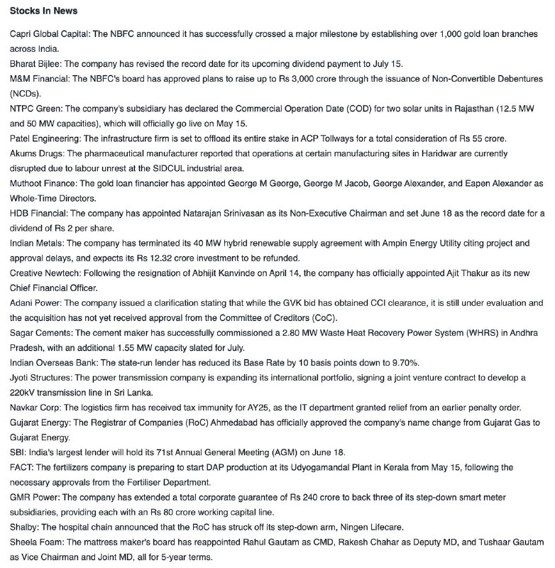STOCKS IN NEWSSTOCKS IN NEWS