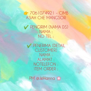 CHECK STOCK JEHANNA Telegram Group Link