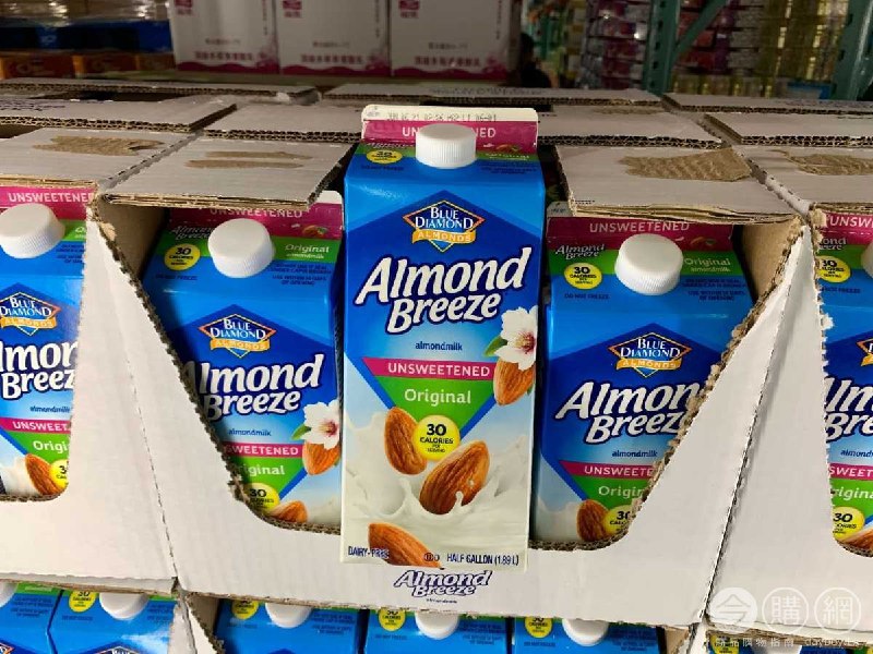 Costco折價通知 06/24(四)前 折30元BLUE DIAMOND 無糖原味杏仁飲 #129794