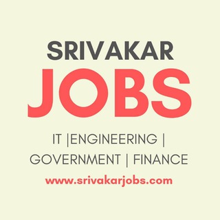 SRIVAKAR Jobs & Edu INDIA | Exams | FRESHERS | OPENINGS | ENGINEERING | FINANCE | GOVERNMENT | TEACHING Telegram Group Link