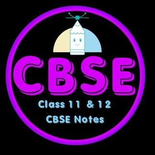 Telegram profile photo for CBSE Class 11 12th Science Notes