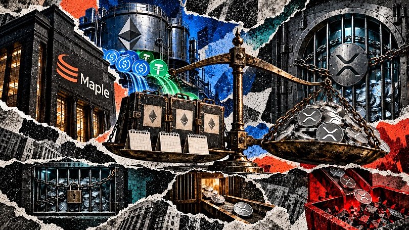 גילויים ממייפל מראים כ-225 מיליון XRP, בשווי 280.2 מיליון דולר, התומכו בהלוואות מבריכות את'ריום. שלוש פוזיצ…