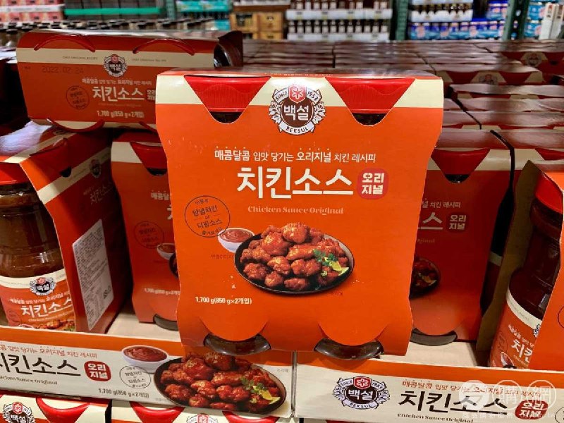 #Costco好市多07月新品通知CJ 韓式雞肉甜辣沾烤醬 #132306