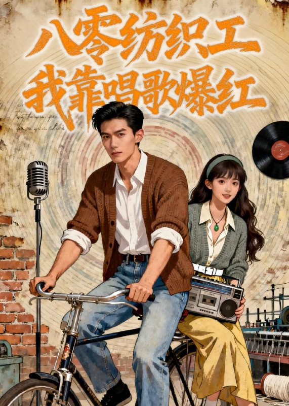 八零纺织工我靠唱歌爆红（70集）Ai短剧