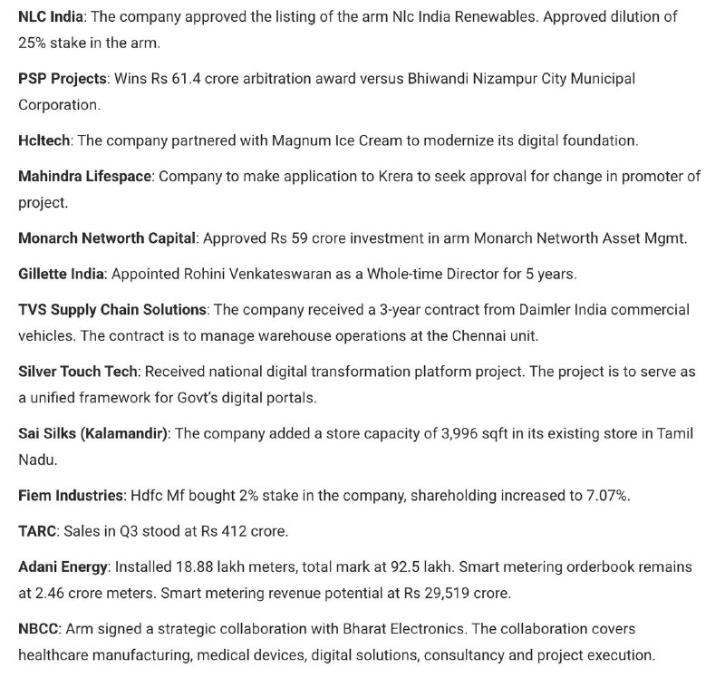 STOCKS TO WATCHSTOCKS TO WATCH