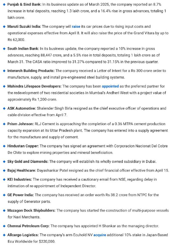 STOCKS TO WATCHSTOCKS TO WATCH