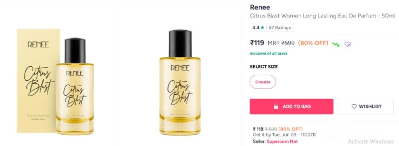- Renee Women Perfume At Rs.119