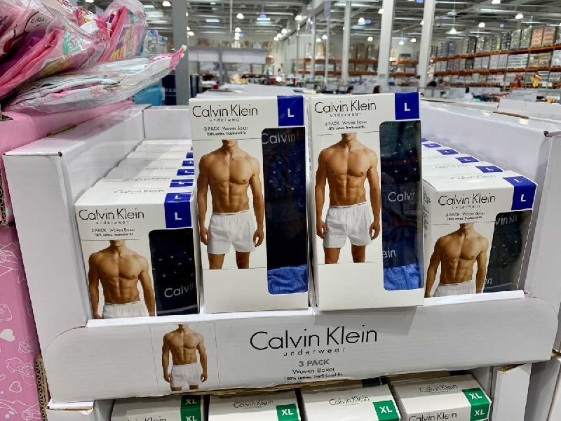 #Costco好市多10月新品通知CALVIN KLEIN 男純棉平口褲3入 #502287