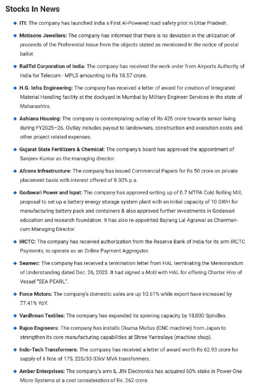 STOCKS TO WATCHSTOCKS TO WATCH