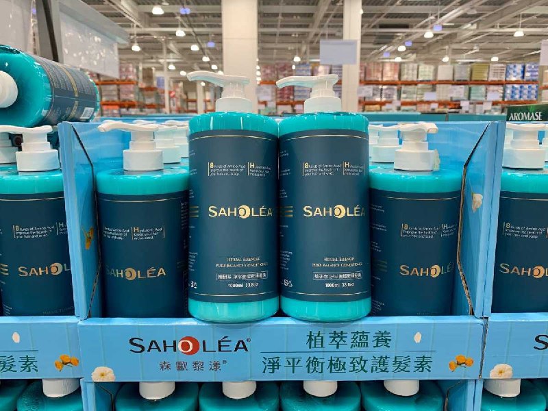 #Costco好市多8月新品通知SAHOLEA 植研萃淨平衡護髮素 #128774