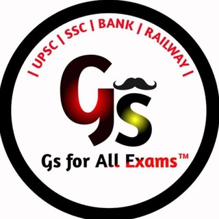 GS for All Exams™ © UPSC SSC BANK RAILWAY Telegram Group Link