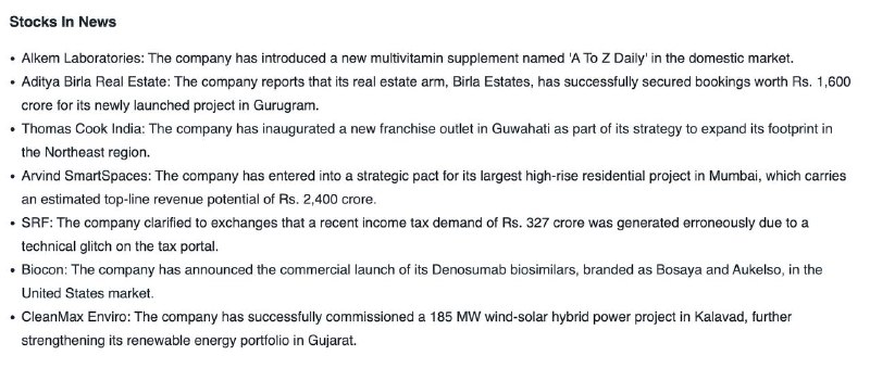 STOCKS IN NEWSSTOCKS IN NEWS