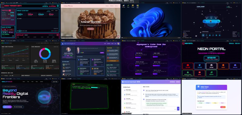#AI #AI编码 #DeepSeek⭐ DeepSite - 基于 DeepSeek 的网页生成工具🌐 DeepSite 生成的网页展览DeepSite 基于 DeepSeek-V3-0324，无需编程基础，只需要自然语言就可以快速生成网页！支持多模态输出，可以做网页应用、小游戏等