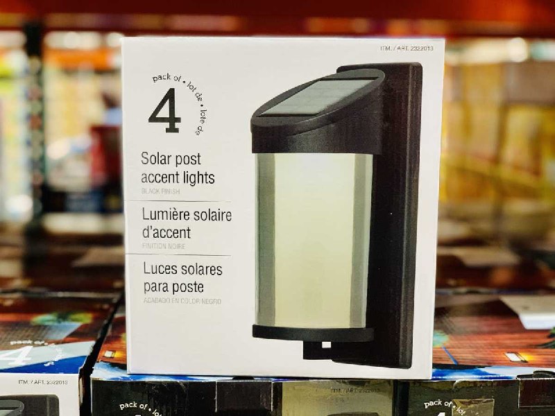 Costco新上架，GTX太陽能壁燈，太陽能供電，不用牽線，直接鎖上牆就可以用很方便