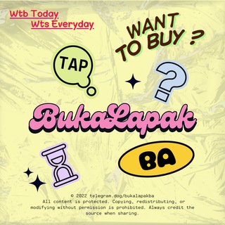 Telegram: Contact @BUKALAPAKBA Telegram Group Link