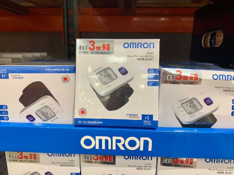 #Costco好市多12月新品通知OMRON 歐姆龍手腕式電子血壓計 HEM-6161 #130981