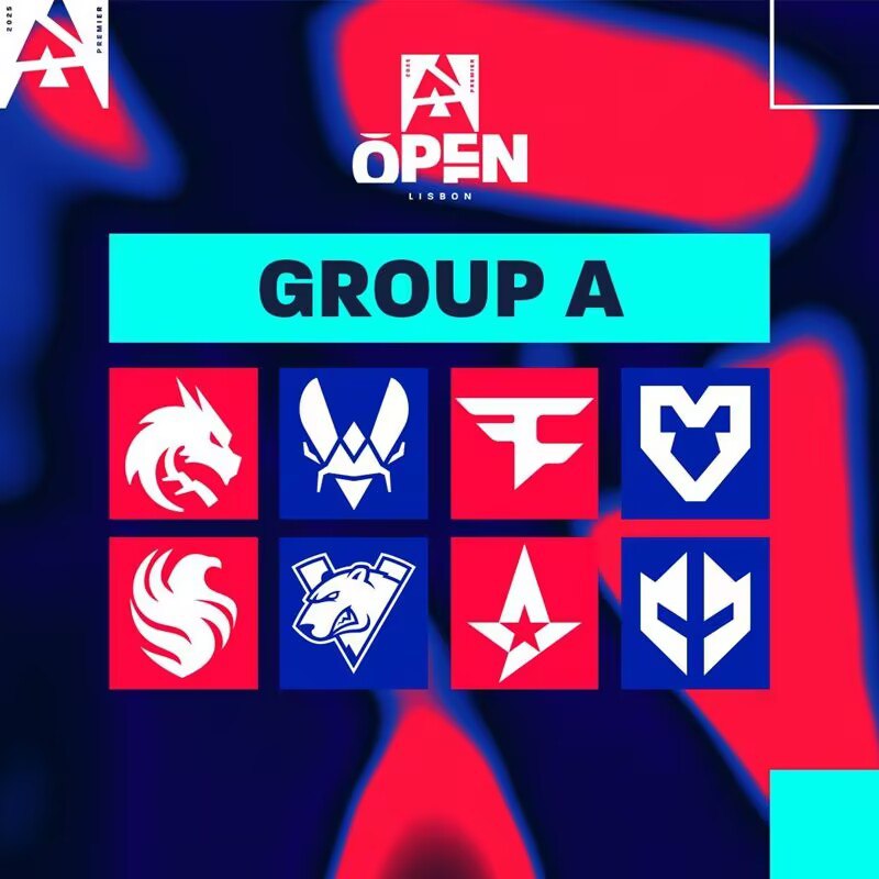 BLAST里斯本公开赛小组与首轮对战公布~3月19日开始
