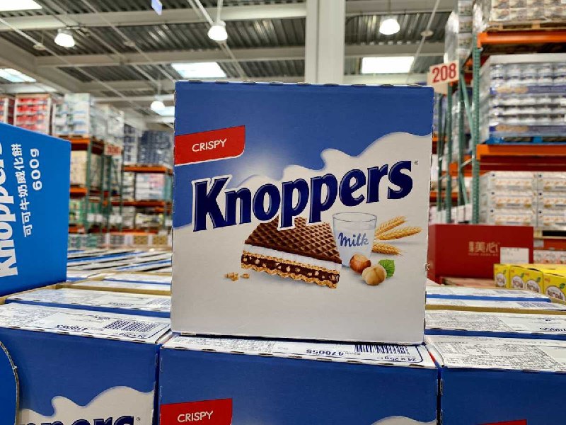 #Costco好市多8月新品通知KNOPPERS 可可牛奶威化餅 #126447