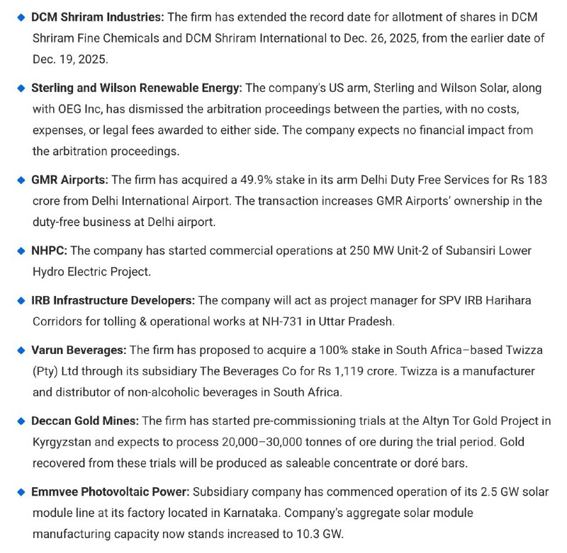 STOCKS TO WATCHSTOCKS TO WATCH