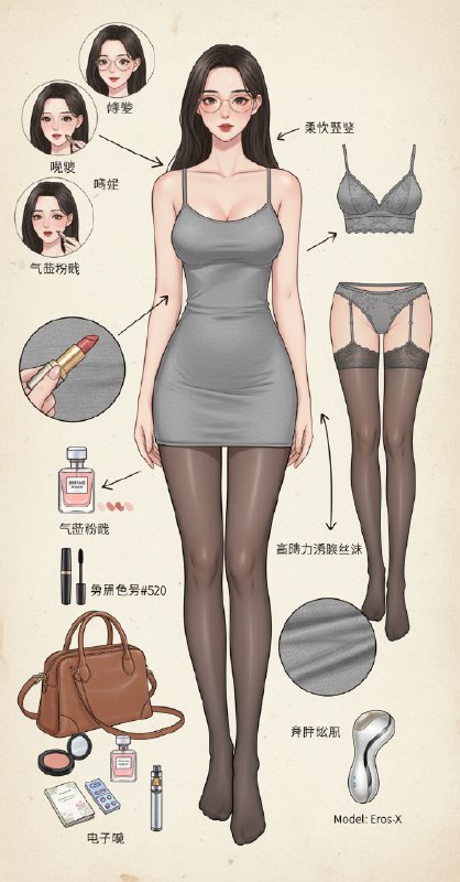 AI 全场景穿搭分解图nano banana 太强啦@aigc1024AI 全场景穿搭分解图nano banana 太强啦@aigc1024