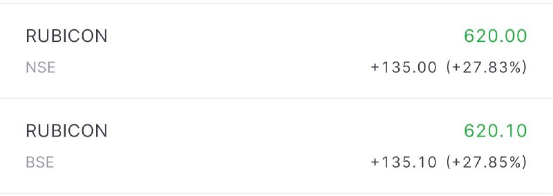 Rubicon Research IPO Listing