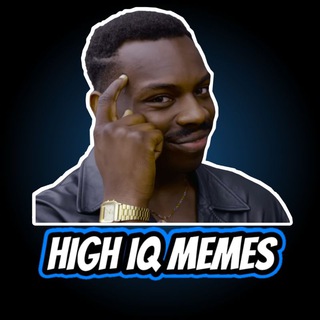 Telegram profile photo for High IQ Memes