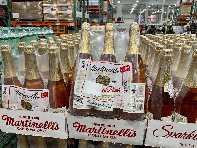 #Costco好市多11月新品通知MARTINELLI 氣泡蘋果覆盆莓汁 #1329217