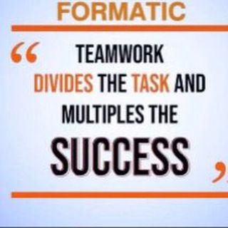 FORMATIC 🤝🏻 TEAM SUPPRT 🤝🏻
