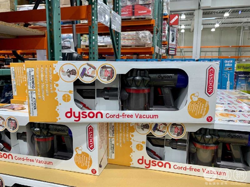 #Costco好市多03月新品通知CASDON DYSON仿真無線吸塵器玩具 #131425