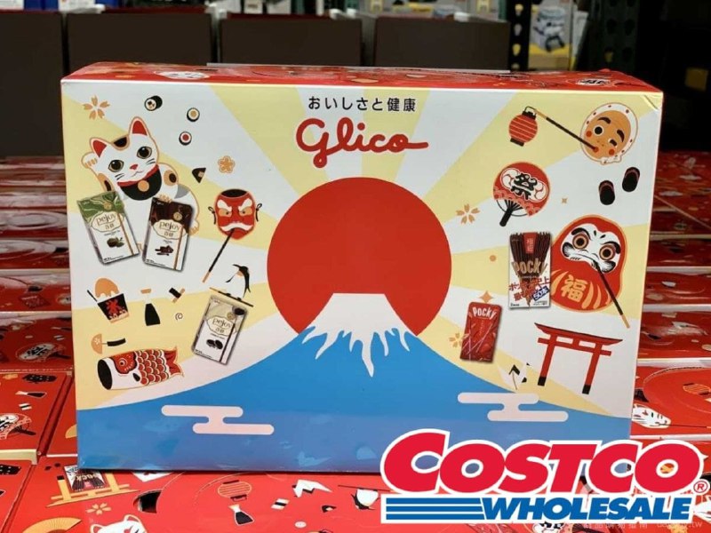 Costco新上架 GLICO格力高綜合禮盒五種口味POCKY極細巧克力棒、草莓粒粒巧克力棒PEJOY黑餅乾甜心棒、巧克力甜心棒、抹茶拿鐵甜心新商品情報連結 
