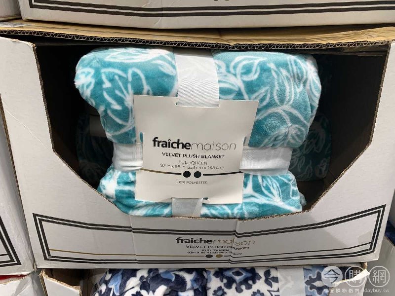 #Costco好市多9月新品通知FRAICHE MIASON 柔暖印花毯 350GSM #127992