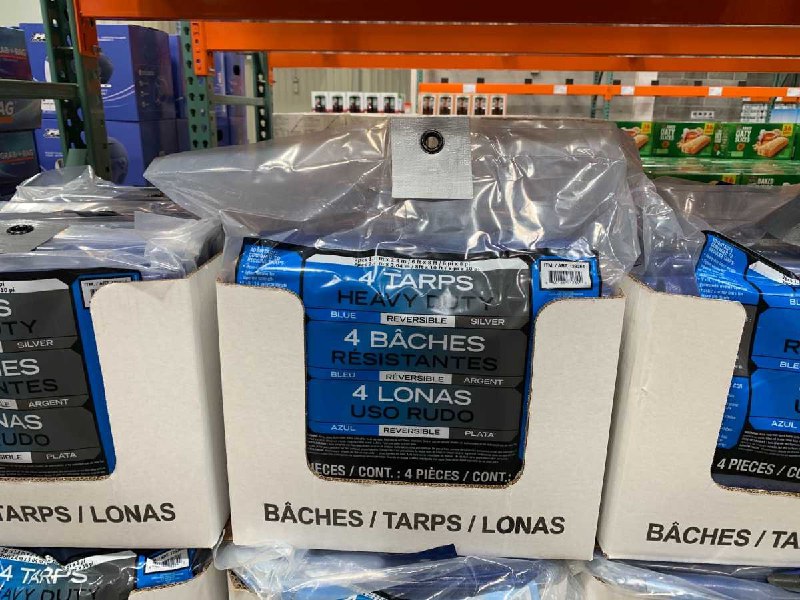 #Costco好市多03月新品通知多功能防水帆布4入 #129264