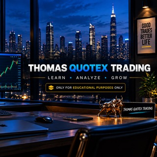 Telegram profile photo for Quotex Thomas Trading Signals🧿💸