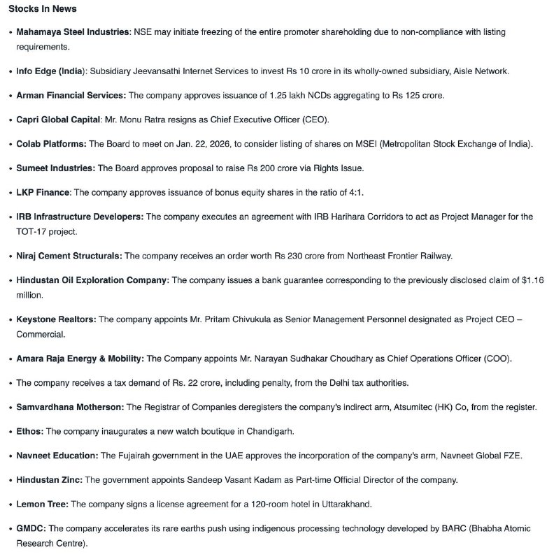 STOCKS TO WATCHSTOCKS TO WATCH