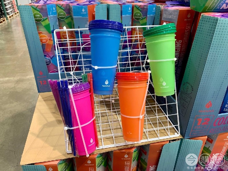 #Costco好市多05月新品通知MANNA 變色冷水杯12件組 #1371847