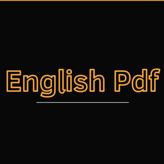 Telegram profile photo for ENGLISH A TO Z PDF ADDA