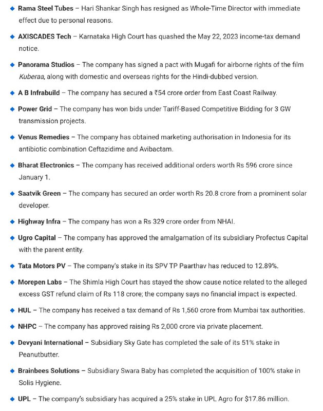 STOCKS TO WATCHSTOCKS TO WATCH