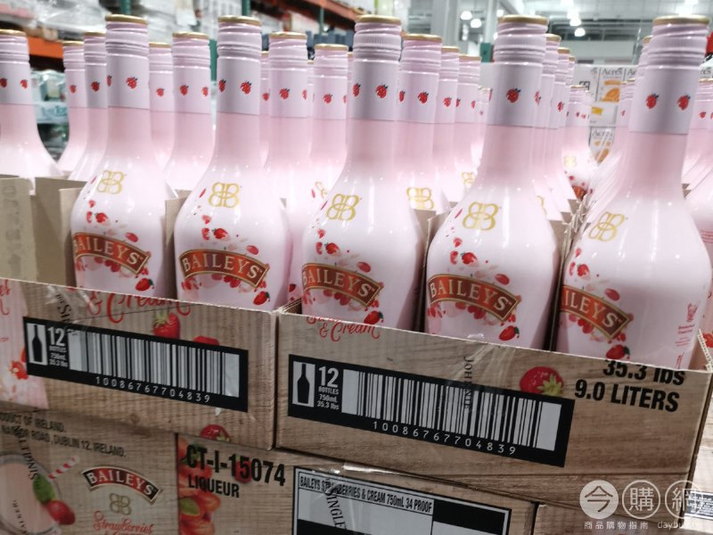 #Costco好市多02月新品通知#未成年請勿飲酒BAILEY'S 貝禮詩香甜奶酒草莓口味 #121575