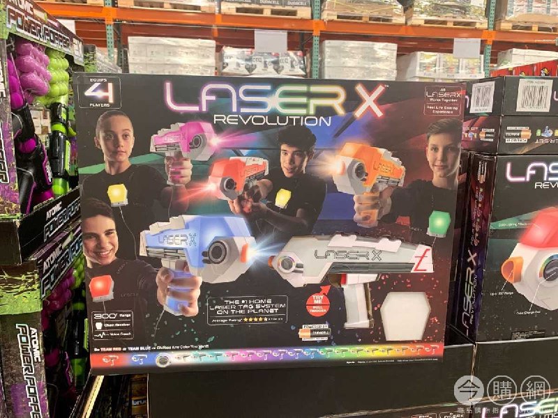 #Costco好市多11月新品通知LASER X 變色雷射槍4人對戰組 #1427699