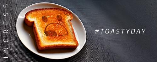 🔥 準備好迎接 2025 年的「吐司日」吧！2 月 27 日，完成「2025 吐司日」活動，即可獲得吐司信號燈！🥪💥#Ingress #IngressTOAST