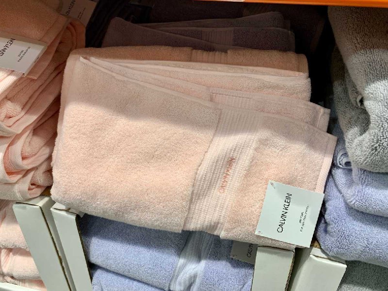 #Costco好市多02月新品通知CALVIN KLEIN 純棉浴巾 #1355493
