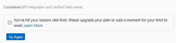 Github Copilot 也有速率限制了？
