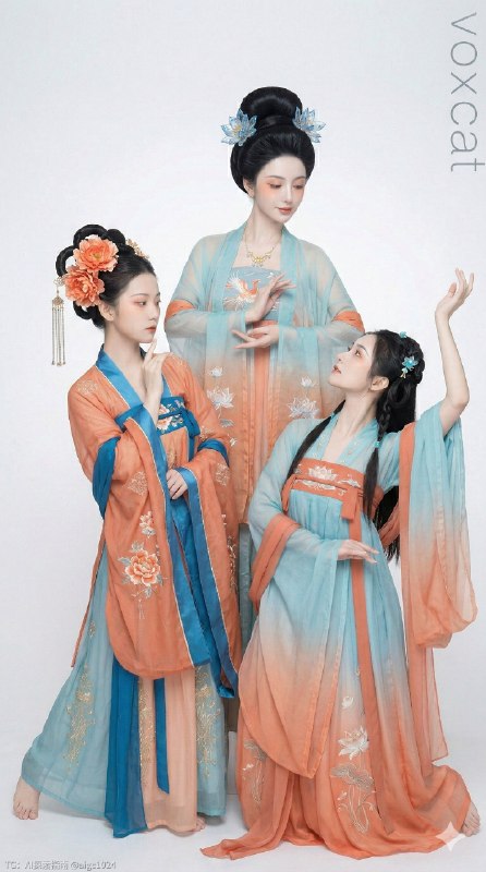 📐 AI生图构图篇：对立式S曲线多人编排 (Opposing S-Curve Choreography)单人 S 曲线已经足够优雅了——但当你把三个人各自的 S 曲线错开排列、互为镜像的时候，画面就从