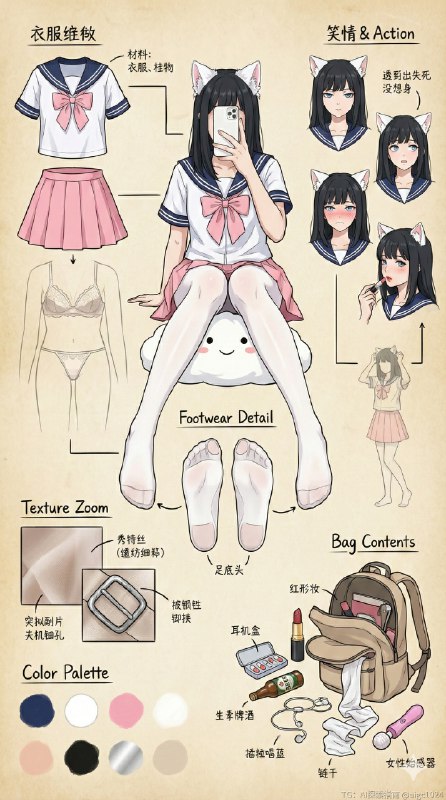 Gemini3 真人转动漫 惊艳全场！ ​【角色设定与核心身份】​你是一位顶尖的动漫概念美术设计大师 (Concept Artist)