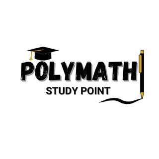 Telegram profile photo for POLYMATH STUDY POINT