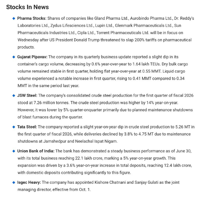 STOCKS TO WATCHSTOCKS TO WATCH